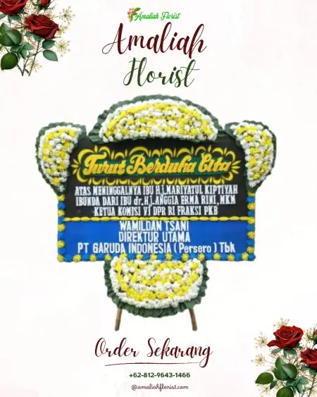 Papan Bunga Duka Bedadung